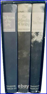 Box Set 3 books THE LORD OF THE RINGS, J. R. R. TOLKIEN 2nd Ed, 10-11th Printing