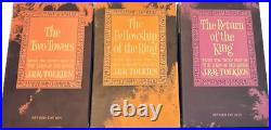Box Set 3 books THE LORD OF THE RINGS, J. R. R. TOLKIEN 2nd Ed, 10-11th Printing