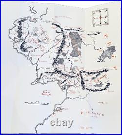 Box Set 3 books THE LORD OF THE RINGS, J. R. R. TOLKIEN 2nd Ed, 10-11th Printing