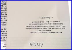 Box Set 3 books THE LORD OF THE RINGS, J. R. R. TOLKIEN 2nd Ed, 10-11th Printing