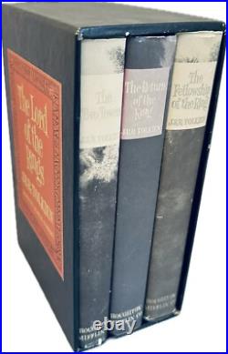 Box Set 3 books THE LORD OF THE RINGS, J. R. R. TOLKIEN 2nd Ed, 10-11th Printing
