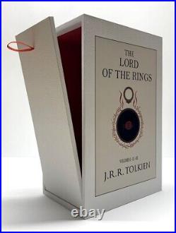 CUSTOM SLIPCASE for J. R. R. Tolkien LORD OF THE RINGS 3 UK 1st Eds R/PANEL