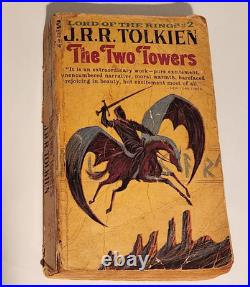 Collection Lot Of 14 Books JRR Tolkien LORD OF THE RINGS TWO TOWERS 1965 ACE