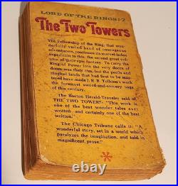 Collection Lot Of 14 Books JRR Tolkien LORD OF THE RINGS TWO TOWERS 1965 ACE