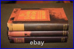 Complete Tolkien Lord of the Rings Trilogy HCs 2nd Edition/4th Printing with Maps