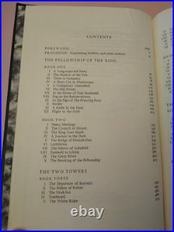 De Luxe 3rd Ed. Lord of the Rings by J. R. R. Tolkien pub. By George Allen & Unwin