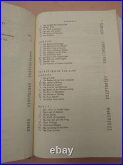 De Luxe 3rd Ed. Lord of the Rings by J. R. R. Tolkien pub. By George Allen & Unwin