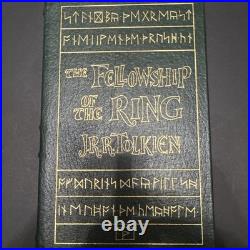 EASTON PRESS J. R. R. Tolkien Lord of the Rings Trilogy WithMAP FINE EASTON PRESS J. R. R. Tolkien Lord of the Rings Trilogy WithMAP FINE
