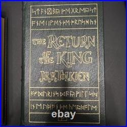 EASTON PRESS J. R. R. Tolkien Lord of the Rings Trilogy WithMAP FINE