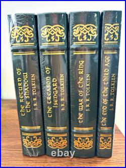 Easton Press HISTORY LORD OF THE RINGS Tolkien 4 VOL SET Leather NEW SEALED