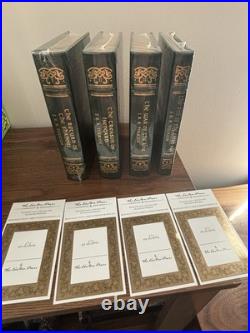 Easton Press HISTORY LORD OF THE RINGS Tolkien 4 VOL SET Leather NEW SEALED