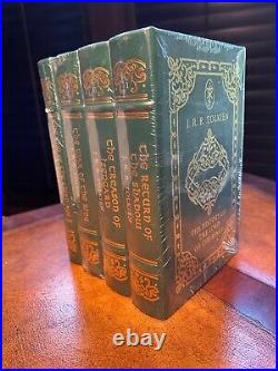 Easton Press HISTORY OF THE LORD OF THE RINGS 4 VOL Tolkien SEALED