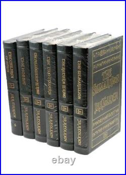 Easton Press J. R. R. Tolkien LORD RINGS Complete 6V Set Leather Bound Sealed VF