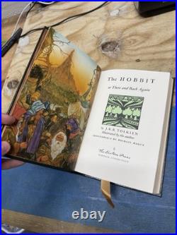 Easton Press LORD OF THE RINGS Tolkien LEATHER 1984 Fellowship EARLY PRINT FINE