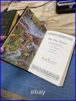 Easton Press LORD OF THE RINGS Tolkien LEATHER 1984 Fellowship EARLY PRINT FINE