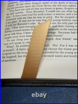 Easton Press LORD OF THE RINGS Tolkien LEATHER 1984 Fellowship EARLY PRINT FINE