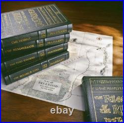 Easton Press Leather Bound J. R. R. Tolkien The Hobbit & Lord of the Rings plus 3