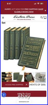 Easton Press Leather Bound J. R. R. Tolkien The Hobbit & Lord of the Rings plus 3