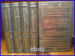 Easton Press TOLKIEN 5 VOL SEALED Lord of the Rings, Hobbit, Silmarillion