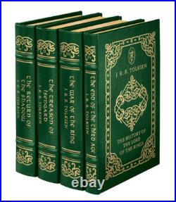 Easton Press Tolkien 4-Volume Set History of The Lord of the Rings