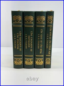 Easton Press Tolkien 4-Volume Set History of The Lord of the Rings