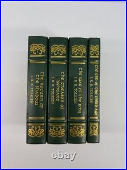 Easton Press Tolkien 4-Volume Set History of The Lord of the Rings