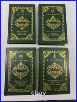 Easton Press Tolkien 4-Volume Set History of The Lord of the Rings