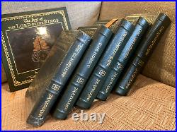 Easton Press mint Lord of the Rings leather-bound collection (set)