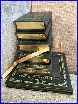 Easton Press mint Lord of the Rings leather-bound collection (set)