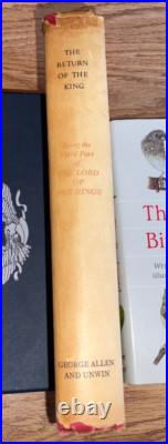 FIRST ED The Lord of the Rings Trilogy by Tolkien, Vols 2 & 3