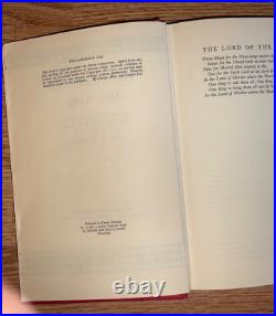 FIRST ED The Lord of the Rings Trilogy by Tolkien, Vols 2 & 3