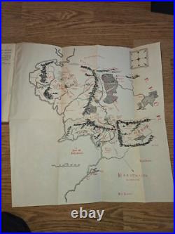 FIRST ED The Lord of the Rings Trilogy by Tolkien, Vols 2 & 3