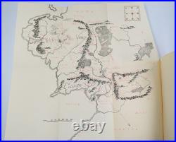 FIRST EDITION Japanese Lord of the Rings Return of the King with Map JRR Tolkien