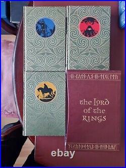 FOLIO SOCIETY LORD OF THE RINGS TRILOGY 1997 NEW BINDING JRR TOLKIEN Superb Cond