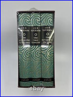 FOLIO SOCIETY The Lord of the Rings & Hobbit JRR Tolkien Fellowship Two Towers