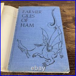 Farmer Giles of Ham 1950 J R R Tolkien 1st American Edition/1st Impression DJ