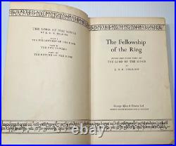 Fellowship of the Ring 1956 First UK Edition, J. R. R. TolkienLord of the Rings