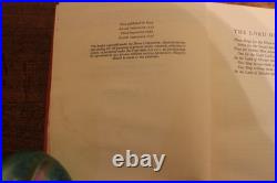 First Edition Lord Of The Rings Trilogy 12/4/1 Impression J R R Tolkien