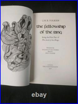 Folio Society J. R. R. Tolkien Set slipcases Lord Rings Hobbit Silmarillion 5 vol