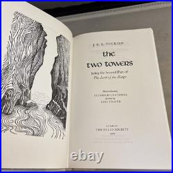 Folio Society The Two Towers by J. R. R. Tolkien Hardcover 1977 Lord Of The Rings