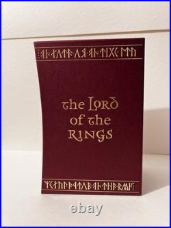 Folio Society Trilogy The Lord Of The Rings J. R. R. Tolkien