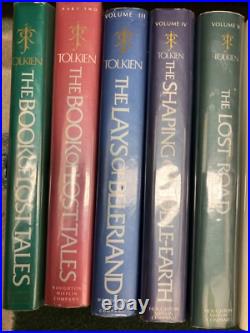 Full set History of Middle Earth Tolkien Lord of the Rings fantasy sci fi