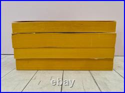 Gold Foil Book Set JRR Tolkien 1975 Hobbit Lord Of The Rings 4 PB Books