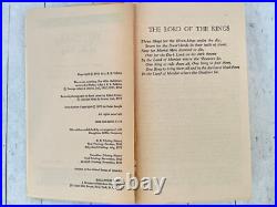Gold Foil Book Set JRR Tolkien 1975 Hobbit Lord Of The Rings 4 PB Books