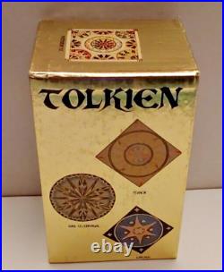 Gold Foil Box Book Set JRR Tolkien 1978 Hobbit Lord Of The Rings 4 PB Books