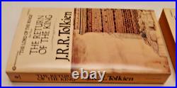 Gold Foil Box Book Set JRR Tolkien 1978 Hobbit Lord Of The Rings 4 PB Books