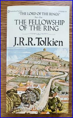 Gold Foil Boxed Set JRR Tolkien 1978 Hobbit Lord Of The Rings PB Excellent