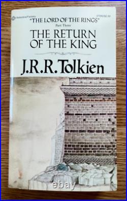 Gold Foil Boxed Set JRR Tolkien 1978 Hobbit Lord Of The Rings PB Excellent