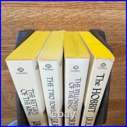 Gold Foil Boxed Set JRR Tolkien 1978 Hobbit Lord Of The Rings PB Excellent