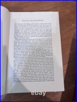 HMCO The Lord of the Rings Collector's Edition 1974 6th Printing Red Leather
